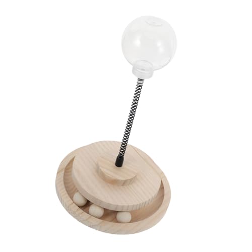 VANZACK Cat Treat Aspensing Ball Mit Saugnapfbecher Interaktives Feederspielzeug Für Katzen Haustier Leckage Ball Für Innenhüter Pets Snack Undichte Spielzeug Für Tägliches Spielen von VANZACK