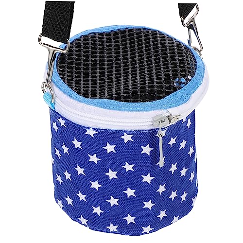 VANZACK Chinchilla Tragetasche für Haustiere Atmungsaktive Umhängetasche für Hamster Igel und Kleine Tiere Geeignet für Outdoor Reisen Komfortabel und Vielseitig Einsetzbar von VANZACK