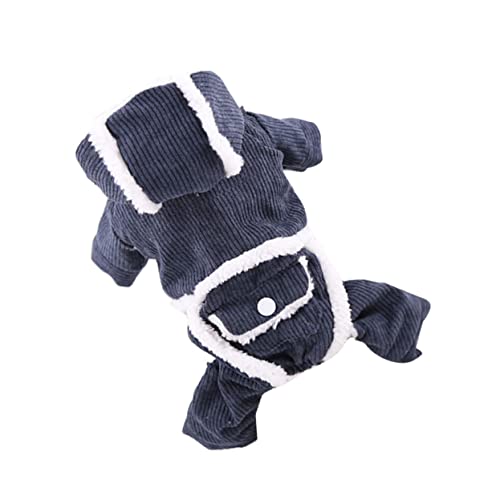 VANZACK Cord Hundetuch Welpe Haustierkleidung Haustier Mäntel Kleine Hundesoutfits Hundekleidung Hundehemd Hunde Kleidung Hündchen Kostüm Haustier Kostüme Haustier Warme Kleidung von VANZACK