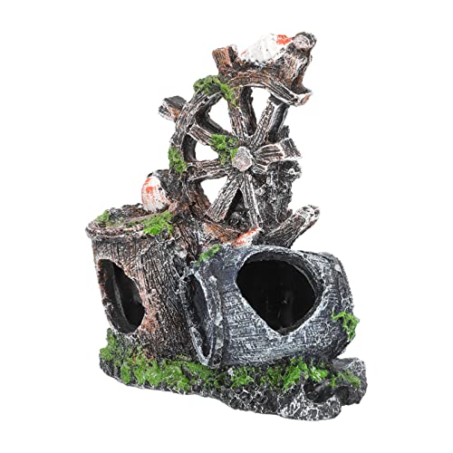 VANZACK Dekorationen Für Aquarien Höhle Fisch Panzer Led Groß Aquarium Ornamente Landschaftszubehör Für Aquarien Aquarienfahrzeuge Aquarienverzierung Garnelen Versteck Harz VANZACK Dekorationen Für Aquarien Höhle Fisch Panzer Led Groß Aquarium Ornamente Landschaftszubehör Für Aquarien Aquarienfahrzeuge Aquarienverzierung Garnelen Versteck Harz von VANZACK