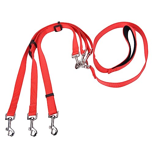 VANZACK Dreiköpfiges Traktionseil Hund Leine Haustier geldschrank beemysafe avconfort campimg wanderungen joggen pet Supplies secruity Jogginganzug Snail Essence rot VANZACK Dreiköpfiges Traktionseil Hund Leine Haustier geldschrank beemysafe avconfort campimg wanderungen joggen pet Supplies secruity Jogginganzug Snail Essence rot von VANZACK