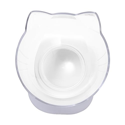 VANZACK Katzenfutter Und Trinknapf Mit Katzenohren Erhöhter Stabiler Stand Transparentes Design Kreative Futterstation Für Katzen Zur Dekoration Und Einfachen Sichtbarkeit Von Futter Und VANZACK Katzenfutter Und Trinknapf Mit Katzenohren Erhöhter Stabiler Stand Transparentes Design Kreative Futterstation Für Katzen Zur Dekoration Und Einfachen Sichtbarkeit Von Futter Und von VANZACK