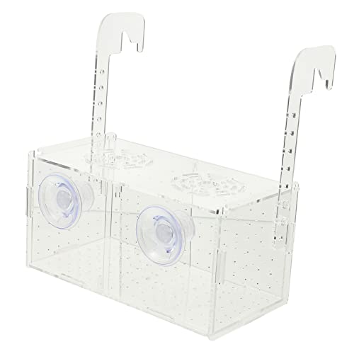 VANZACK Shrimp Guppies Zuchtbox Für Aquarien Acryl-isolationsbox Mit Saugnäpfen Sicht Für Aufzucht Von Fischen Und Garnelen Sicher Und Praktisch VANZACK Shrimp Guppies Zuchtbox Für Aquarien Acryl-isolationsbox Mit Saugnäpfen Sicht Für Aufzucht Von Fischen Und Garnelen Sicher Und Praktisch von VANZACK