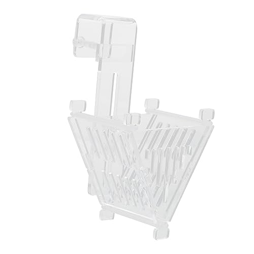 VANZACK Fütterungsbecher Futterspender Rot Futternapf für Aquarien Automatic Fish Feeder Fischfutterautomatik Aquarienfischfutterhalter Halter für die Fischfütterung Acryl Transparent VANZACK Fütterungsbecher Futterspender Rot Futternapf für Aquarien Automatic Fish Feeder Fischfutterautomatik Aquarienfischfutterhalter Halter für die Fischfütterung Acryl Transparent von VANZACK