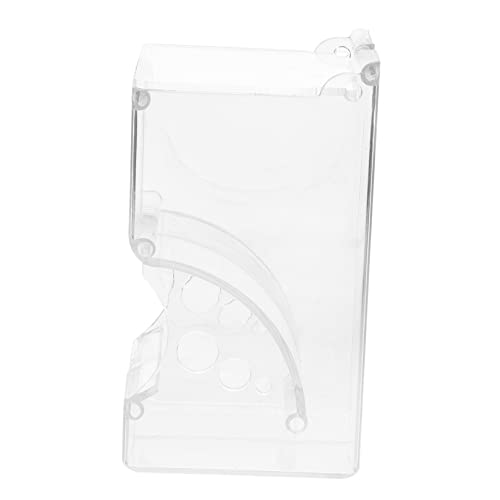 VANZACK Futterautomat automatisch Hamster Meerschweinchenversorgungen Wasser Schweinefutter Häschen-Feeder Rattenfutter Hundezubehör Kleintierbedarf Katzenfutter Acryl Transparent von VANZACK