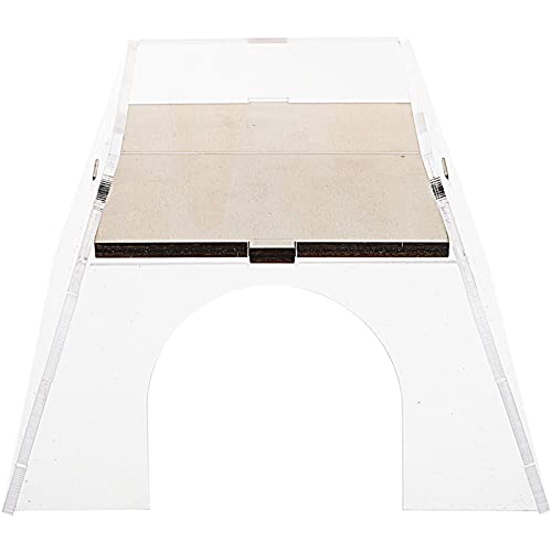 VANZACK Hamsterkäfig Meerschweinchenversteck Hamsterfutterspender Indoor Haus Für Kleine Haustiere Futterbehälter Spielplatz Versteck Für Hamster VANZACK Hamsterkäfig Meerschweinchenversteck Hamsterfutterspender Indoor Haus Für Kleine Haustiere Futterbehälter Spielplatz Versteck Für Hamster von VANZACK