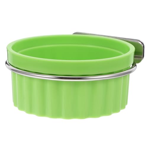VANZACK Futternapf aus Edelstahl Wasserspender für Sittiche für den Käfig Sittich Futternapf Birdfeeder Bowl Vogelfutterschalen für den Käfig Vogelfutterbecher Papageienzubehör Abs Grün VANZACK Futternapf aus Edelstahl Wasserspender für Sittiche für den Käfig Sittich Futternapf Birdfeeder Bowl Vogelfutterschalen für den Käfig Vogelfutterbecher Papageienzubehör Abs Grün von VANZACK