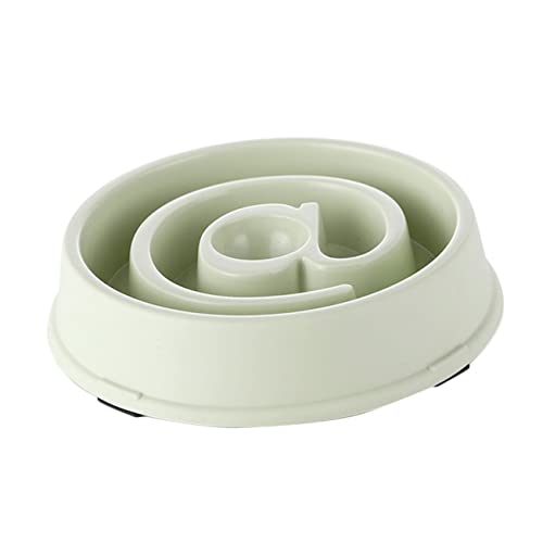 VANZACK Futternapf für Katzen langsam Essen pet Bowl hundekot Hundehaufen Haustierfressnapf Haustiernapf Gericht Haustierschalen für Hunde Hundenäpfe Kleine Hundeblächen Hundefutter Green von VANZACK