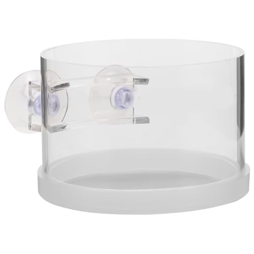VANZACK Futterspender Für Aquarien Begrenzungspumpe Guppy Trichter Filter Falle Schwimmer Konditionierer Entfernungsmesser Spender Futternäpfe Kanister Netz Für Fischfutter von VANZACK