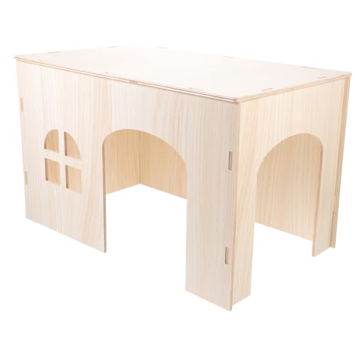 VANZACK Großes Holz nagerversteck für Meerschweinchen und Hamster Stabiles Kleintierhaus zum Verstecken und Schlafen Schadstofffrei Geeignet für Kaninchen und Chinchillas VANZACK Großes Holz nagerversteck für Meerschweinchen und Hamster Stabiles Kleintierhaus zum Verstecken und Schlafen Schadstofffrei Geeignet für Kaninchen und Chinchillas von VANZACK