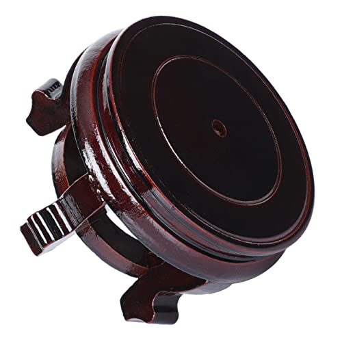 VANZACK Holz-Display-Basis Für Souvenirs Teekannenhalter Elegante Blumentopf-Basis von VANZACK