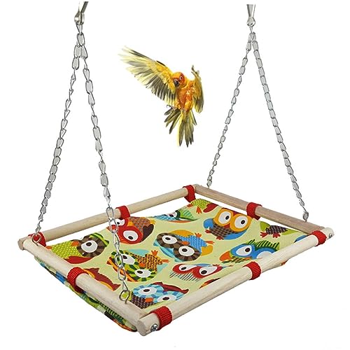 VANZACK Canvas Pet Hammock Für Papageien Hängende Schlafliege Für Vögel Robuste Und Leichte Vogelschaukel Für Käfige Für Wellensittiche Und Nymphensittiche VANZACK Canvas Pet Hammock Für Papageien Hängende Schlafliege Für Vögel Robuste Und Leichte Vogelschaukel Für Käfige Für Wellensittiche Und Nymphensittiche von VANZACK