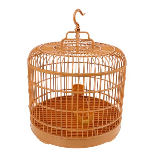 VANZACK Hängender Vogelkäfig Für Kleine Papageien Runde Dekorative Vogelvoliere Mit Sicherem Türverschluss Für Hamster Und Andere Kleintiere VANZACK Hängender Vogelkäfig Für Kleine Papageien Runde Dekorative Vogelvoliere Mit Sicherem Türverschluss Für Hamster Und Andere Kleintiere von VANZACK