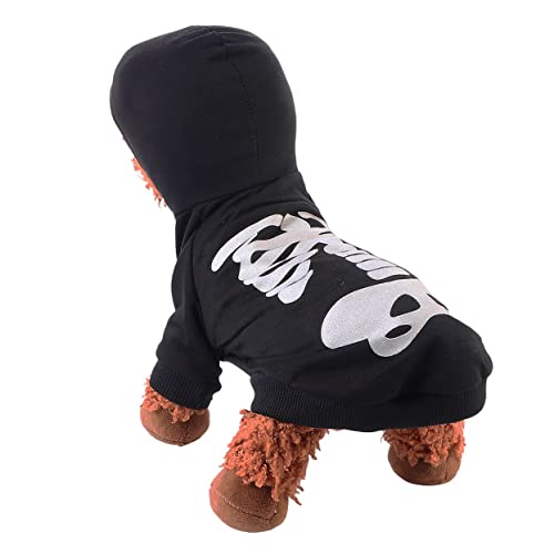 VANZACK Halloween-Kostüme für Haustiere Outfits Dackel kleines Hundeshirt Hundegeschirr Halloween Costume Halloween Kleidung Haustierkleidung Partykleidung für Haustiere Baumwolle Black VANZACK Halloween-Kostüme für Haustiere Outfits Dackel kleines Hundeshirt Hundegeschirr Halloween Costume Halloween Kleidung Haustierkleidung Partykleidung für Haustiere Baumwolle Black von VANZACK