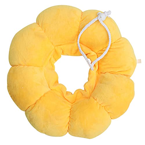 VANZACK Halsband Für Die Wundheilung Von Haustieren Sonnenblumen Haustierhalsband Kätzchen Katzennamen Halsband Weiches Genesungshalsband Verstellbares Haustierhalsband Kleines von VANZACK