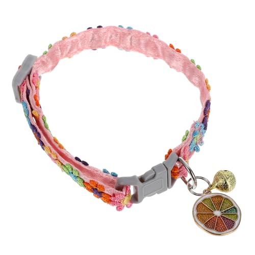 VANZACK Halsband Schnellverschluss Für Katzenhalsbänder Kätzchen Zubehör Katzenhalsbänder Mit Glöckchen Für Kätzchen Katzenkamera Hundehalsbänder Für Welpen Katze Kragen Polyester von VANZACK