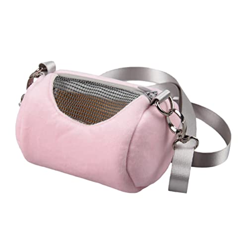 VANZACK Hamster-Aufbewahrungstasche Tragetasche Für Hamster Hamsterträger Runden Transportbox Hamster Tierträger Haustiertragerucksack Hamster Reisen Tragbare Hamstertrage Rosa VANZACK Hamster-Aufbewahrungstasche Tragetasche Für Hamster Hamsterträger Runden Transportbox Hamster Tierträger Haustiertragerucksack Hamster Reisen Tragbare Hamstertrage Rosa von VANZACK