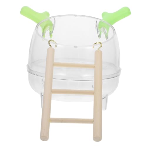 VANZACK Hamster Badezimmer Toilette Badeeimer Hamsterbadewanne Hamsterzimmer Reinigungsbecken Hamsterfutter Hamster Spezialhamster Kleines Haustier Hamster Haushaltsstaubsammler Aus Holz von VANZACK