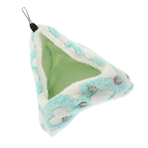 VANZACK Warm Plush Hamster Hanging Hammock Bed Für Winter Gemütliches Schlafnest Für Kleine Tiere Wie Hamster Meerschweinchen Eichhörnchen Und Chinchillas Inklusive Haken von VANZACK