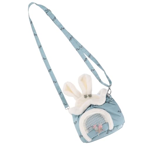 VANZACK Hamster Tragetasche Atmungsaktive Und Reisetasche Für Kleine Für Meerschweinchen Und Ratten Und Langlebig Unterwegs von VANZACK