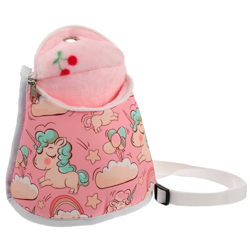 VANZACK Hamster-Tragetasche Mit Reißverschluss, Tragbar, Für Ratten, Reisen, Handtasche, Ausgangstasche, Größe S VANZACK Hamster-Tragetasche Mit Reißverschluss, Tragbar, Für Ratten, Reisen, Handtasche, Ausgangstasche, Größe S von VANZACK