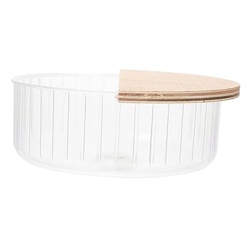 VANZACK Hamster Transparente Hamster Toilette Sandbad Box für Kleintiere mit Abdeckung für Hamster und Chinchillas Hygienisch und Unterhaltsam VANZACK Hamster Transparente Hamster Toilette Sandbad Box für Kleintiere mit Abdeckung für Hamster und Chinchillas Hygienisch und Unterhaltsam von VANZACK
