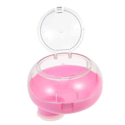 VANZACK Hamster Tunnel Hamster klo Hamster Hamster zubehör Hamster käfig hamsterkäfige Körperpflege Container groß Bad Haustierspieltunnel Hamsterversorgung Plastik Rosa von VANZACK