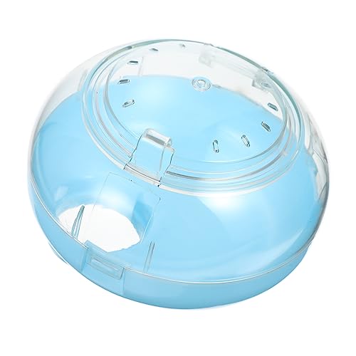 VANZACK Hamster Tunnel Käfig Hamsterhaus Kiste waschbar Haustier drinnen Hamster klo Hamster Hamster Futtertrog Hamstertunnel Behälter für Hamsterbäder Hamsterbad Plastik Weiß von VANZACK