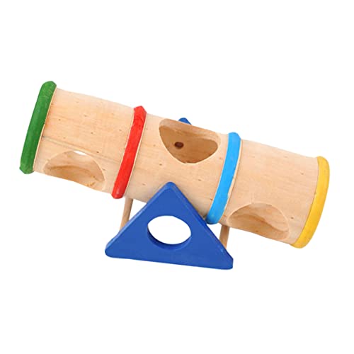 VANZACK Hamster Tunnel aus Robustem Material Bunter Kleintier Spieltunnel für Hamster Mäuse Eichhörnchen und Kleine Haustiere Vielseitig Einsetzbar im Käfig Wohnzimmer oder Unterwegs von VANZACK