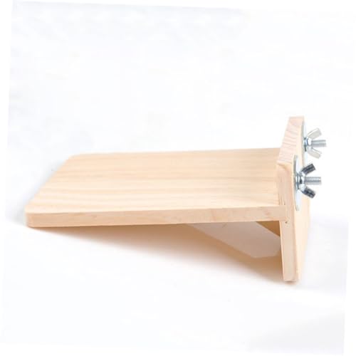 VANZACK Holzplattform Für Hamster Chinchilla Meerschweinchen Eichhörnchen Kleines Haustierspielzeug Naturmaterialien Spielzeug Zubehör Für Kleine Haustiere von VANZACK