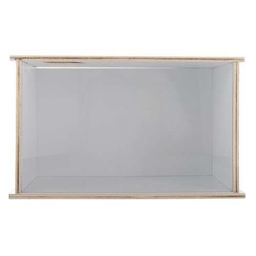 VANZACK Hamsterbad Hamster klo Hamster sandbad Sandbadewanne Hamster Duschwanne Hamster Sauberkeit Chinchilla Nest Hündchen Wurf Sitz Multifunktions-Sandbad Haushalt Sandbad HolzAcryl Weiß von VANZACK