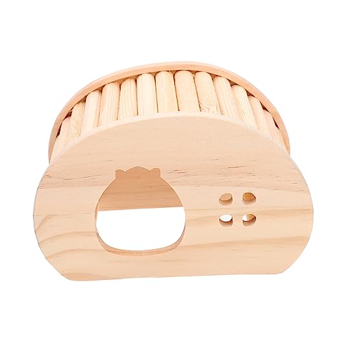VANZACK Hamsterhaus Für Haustiermäuse Kleintierkäfige Rampenverstecke Verstecke Klettern Nisten Lebensraumhäuser Stall Chinchilla Indoor Plüschleiter Kleines von VANZACK