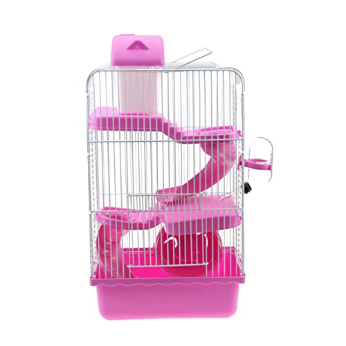 VANZACK Hamsterkäfig Kleintierkäfig Meerschweinchenkäfig Villenkäfig Für Kleine Haustiere Haustierkäfig Rosa VANZACK Hamsterkäfig Kleintierkäfig Meerschweinchenkäfig Villenkäfig Für Kleine Haustiere Haustierkäfig Rosa von VANZACK