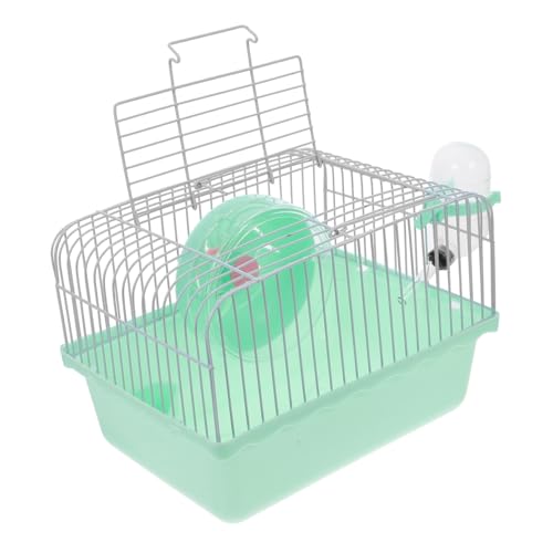 VANZACK Hamsterkäfig Tragbarer Hamster Reisekäfig Transportkäfige Mäusekäfig Hunde Und Hasenspielzeug Haustier Meerschweinchen Einstreu Für Käfighängematten Hamster Kleintiere von VANZACK