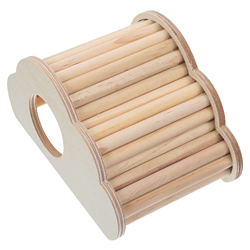 VANZACK Hamsterverstecknest Aus Holz Mit Trainingsleiter Für Haustiere Kletterspielzeug Für Hamster Kleines Haus Zum Verstecken Und Spielen VANZACK Hamsterverstecknest Aus Holz Mit Trainingsleiter Für Haustiere Kletterspielzeug Für Hamster Kleines Haus Zum Verstecken Und Spielen von VANZACK