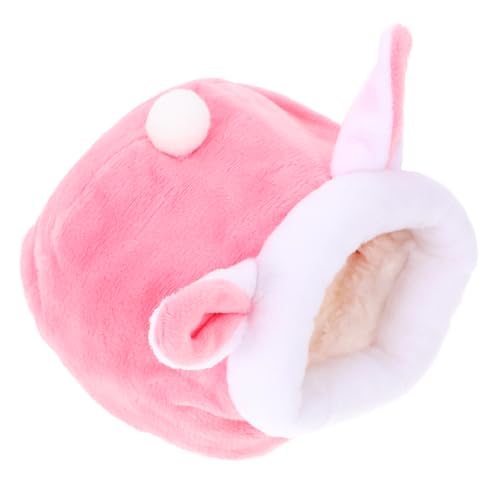VANZACK Hamsternest Zuckergleiter Hamsterversteck Hamsterplüschversteck Schlafheu Futterspender Tiere Einhorn Hamsterhöhle Hängematte Ratten Fleece von VANZACK