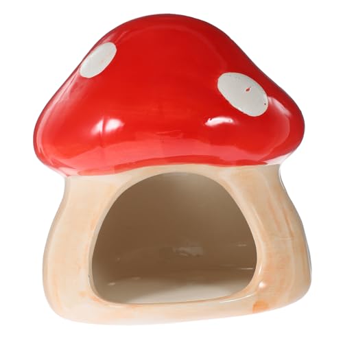 VANZACK Keramik-hamsterversteck Pilz-spielhaus- Leicht Zu Tragen VANZACK Keramik-hamsterversteck Pilz-spielhaus- Leicht Zu Tragen von VANZACK