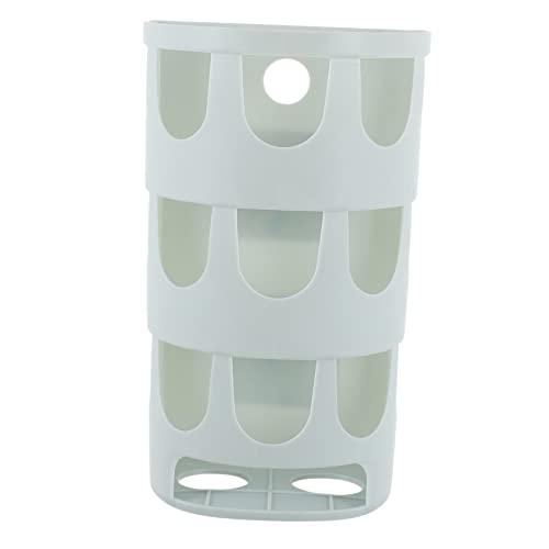 VANZACK Hasengrasständer Hasen zubehör für den käfig kaninchenstall zubehör Futterkorb für Nagetiere Nahrungssuche Kaninchen Feeder -Racks Heufütterer für die Weide Plastik Blue von VANZACK