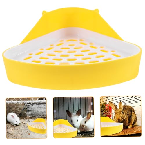 VANZACK Hasenkäfig Toilette Wurf Klein Häschen-töpfchen-ecktoilette Häschen Töpfchen Tablett Haustier Mülleimer Ecke Kaninchen Häschen Toilette Bunny Clean-ausrüstung Plastik VANZACK Hasenkäfig Toilette Wurf Klein Häschen-töpfchen-ecktoilette Häschen Töpfchen Tablett Haustier Mülleimer Ecke Kaninchen Häschen Toilette Bunny Clean-ausrüstung Plastik von VANZACK