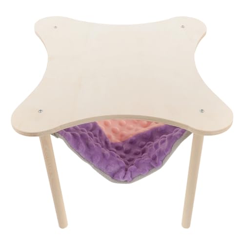 VANZACK Haustier Hängematte Liner Futterspender Hund Versteck Hamsterkäfig Frettchen Katzenhängematte Für Käfig Schildkröte Zaun Nest Tür Hängematten Ratten Welpe Bettwäsche Tor Hölzern von VANZACK