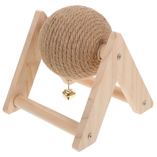 VANZACK Haustier Hasen kaninchenspielzeuge Katzenkratzbrett Katzenbälle Häschen-Proofing-Zubehör Wurf Katzenkratzer Katzenspielzeug aus Sisalseil hölzern VANZACK Haustier Hasen kaninchenspielzeuge Katzenkratzbrett Katzenbälle Häschen-Proofing-Zubehör Wurf Katzenkratzer Katzenspielzeug aus Sisalseil hölzern von VANZACK