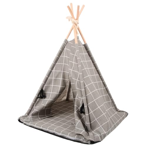 VANZACK Katzenbett Zelt Für Haustiere Waschbares Pet Tent Kleiner Schlafplatz Für Hunde Und Katzen Für Garten Und Zuhause VANZACK Katzenbett Zelt Für Haustiere Waschbares Pet Tent Kleiner Schlafplatz Für Hunde Und Katzen Für Garten Und Zuhause von VANZACK