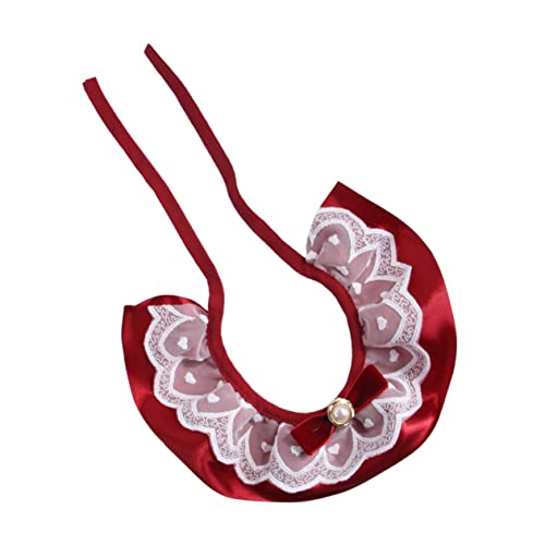VANZACK Haustier-kragenschal Katze Krawatte Perlenketten Katzen-Spitzen-halsbekleidung Katze Spitze Bowknot Katze Lätzchen Katzen-Outfit Katzen-spitzenkrawatte Kätzchen Hündchen Polyester VANZACK Haustier-kragenschal Katze Krawatte Perlenketten Katzen-Spitzen-halsbekleidung Katze Spitze Bowknot Katze Lätzchen Katzen-Outfit Katzen-spitzenkrawatte Kätzchen Hündchen Polyester von VANZACK