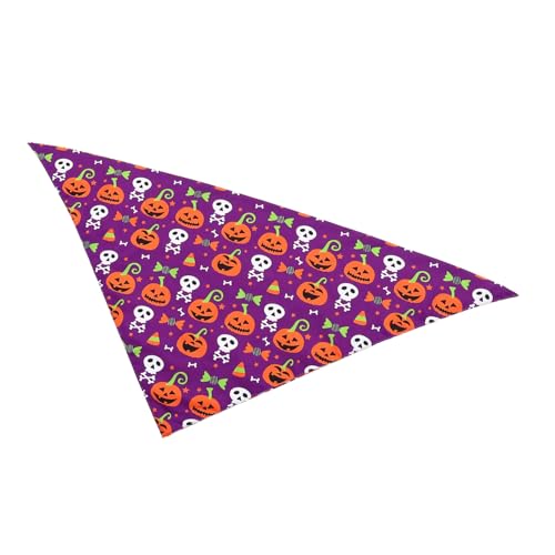 VANZACK Halloween Hundebandana Verstellbar Und Strapazierfähig Für Mittelgroße Und Große Hunde Und Katzen Halloween-Dekoration Für Haustiere von VANZACK
