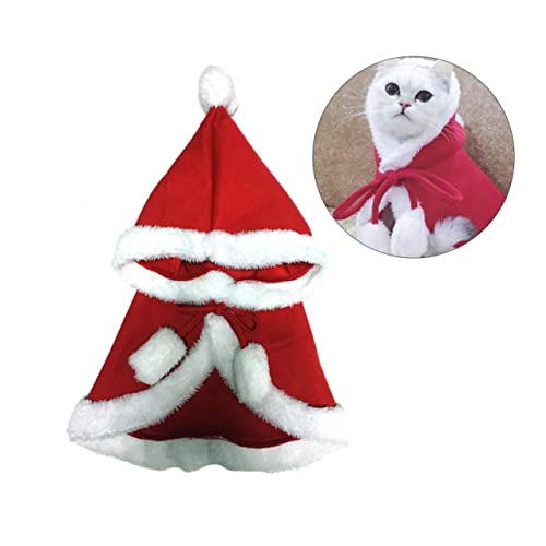 VANZACK Haustier Schal Kostüme Hundekleidung Umhang Weihnachtskleidung Kleine Hunde Weihnachts Outfits Hundekostüm Für Weihnachten Hundeumhang Hundekostüm Mit Kapuze Hunde VANZACK Haustier Schal Kostüme Hundekleidung Umhang Weihnachtskleidung Kleine Hunde Weihnachts Outfits Hundekostüm Für Weihnachten Hundeumhang Hundekostüm Mit Kapuze Hunde von VANZACK