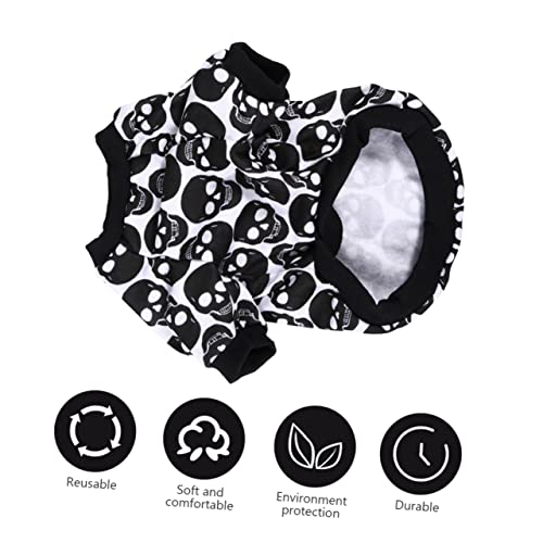 VANZACK Skeleton Hoodie Für Hunde Warmes Halloween Kostüm Für Haustiere Für Und Partys von VANZACK