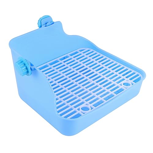 VANZACK Haustier Toilette für Kleintiere Hamster Meerschweinchen Chinchilla Frettchen mit Wanddesign Langlebig für Stubenreinheit im Innenbereich VANZACK Haustier Toilette für Kleintiere Hamster Meerschweinchen Chinchilla Frettchen mit Wanddesign Langlebig für Stubenreinheit im Innenbereich von VANZACK