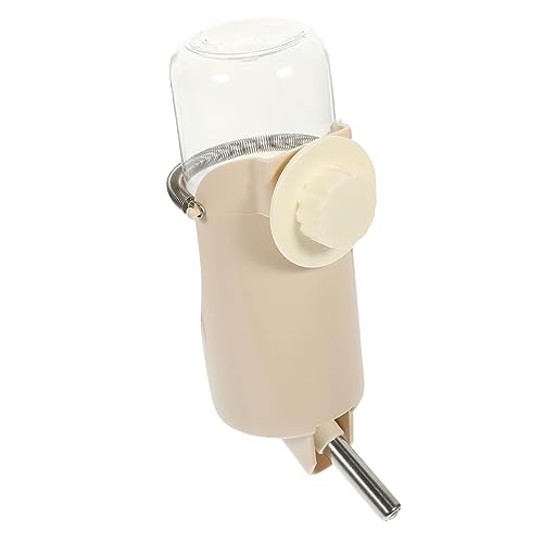 VANZACK Pet Wasserspender Flasche Für Kaninchen Hamster Hunde Und Katzen Automatische Trinkflasche Leicht Montierbar Aus Geruchlosem Material Mit Sicherem Design Für Haustiere Jeden Alters von VANZACK