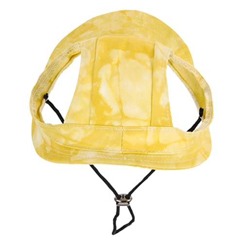 VANZACK Haustier-baseballmütze Sonnenkappen Für Welpen Sonnenschutzkappen Atmungsaktiv Hundemützen Für Mittelgroße Hunde Rand Klein Creme Sonnenkappen Für Haustiere Cool Baumwolle Yellow VANZACK Haustier-baseballmütze Sonnenkappen Für Welpen Sonnenschutzkappen Atmungsaktiv Hundemützen Für Mittelgroße Hunde Rand Klein Creme Sonnenkappen Für Haustiere Cool Baumwolle Yellow von VANZACK