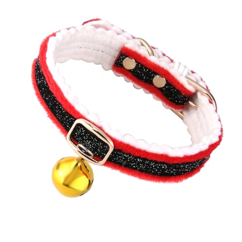 VANZACK Haustierhalsband Glöckchen Weihnachtshalsband Für Hunde Und Katzen Gewebt Für Den Urlaub Welpenhalsband Weihnachtshalsband Hochzeitsfarbe Katzenhalsband Zufällige Farbe VANZACK Haustierhalsband Glöckchen Weihnachtshalsband Für Hunde Und Katzen Gewebt Für Den Urlaub Welpenhalsband Weihnachtshalsband Hochzeitsfarbe Katzenhalsband Zufällige Farbe von VANZACK